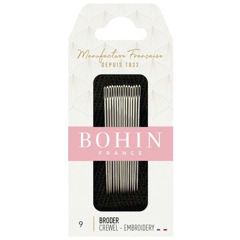 Bohin: Needles - Embroidery Needles Size 9