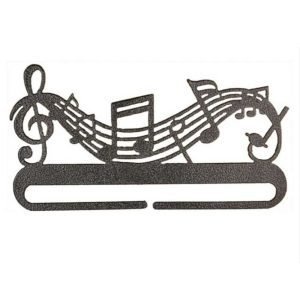 Classic Motifs: Craft Holder - Music Split ~ Charcoal