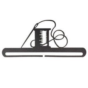 Classic Motifs: Craft Holder - Needle & Thread Split ~ Charcoal