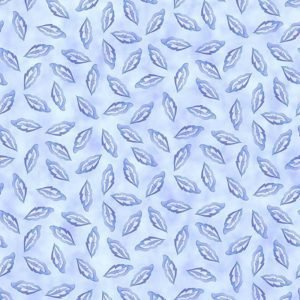 In the Beginning: Daydreams - Blue Tonal Leaves 10DD-2