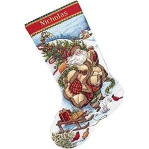 Dimensions: Cross Stitch Kit - Gold Collections, Santas Journey