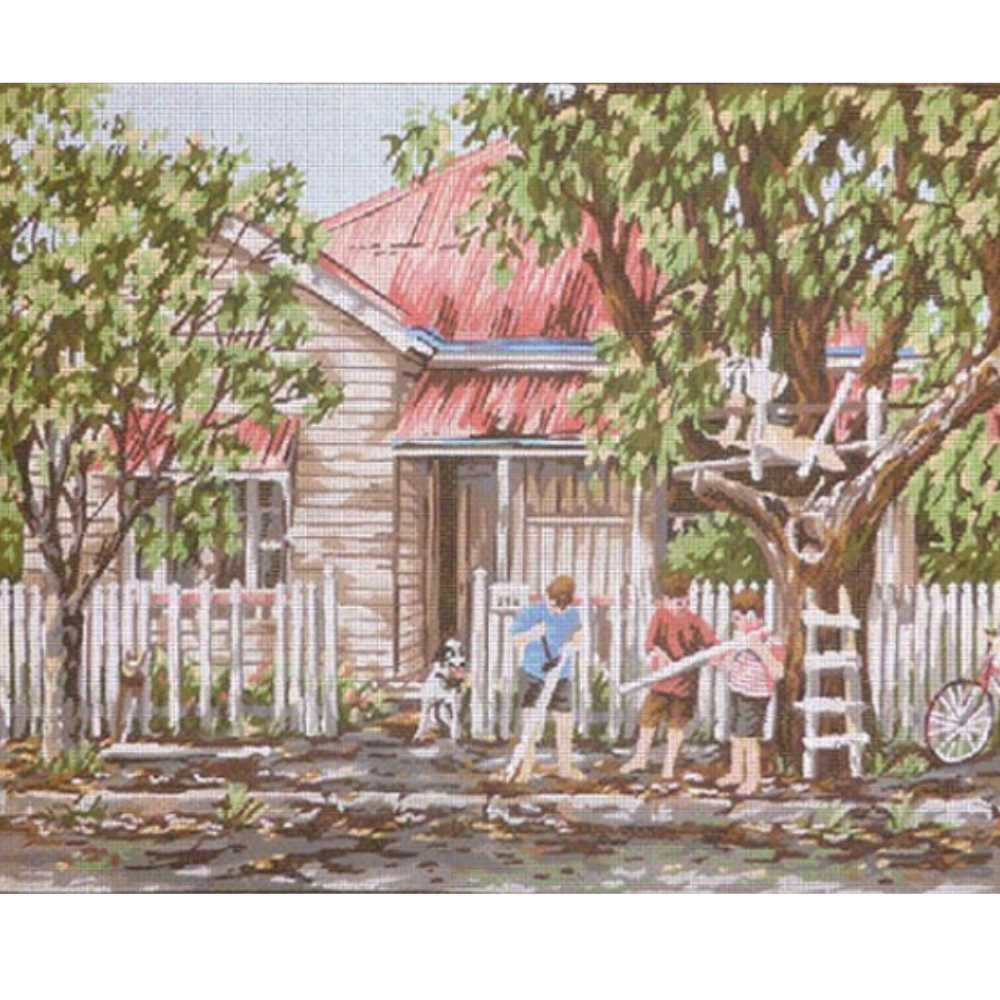 Grafitec: Tapestry Canvas - The Master Builders