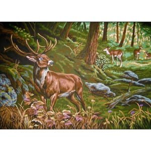 Grafitec: Tapestry Canvas - Watchful in the Forest