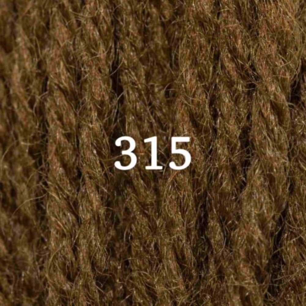 Appletons: Crewel Wool - Brown Olive 315
