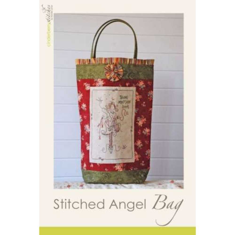 Cinderberry Stitches: Stitched Angel Bag