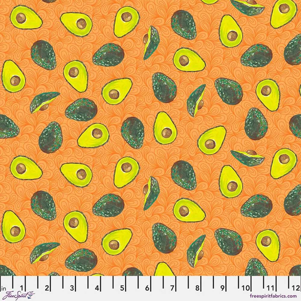 Free Spirit: Fruitopia - Avocado Toss, Orange - Image 2
