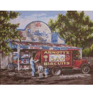 Grafitec: Tapestry Canvas - Any Broken Biscuits by Gordon Hanley