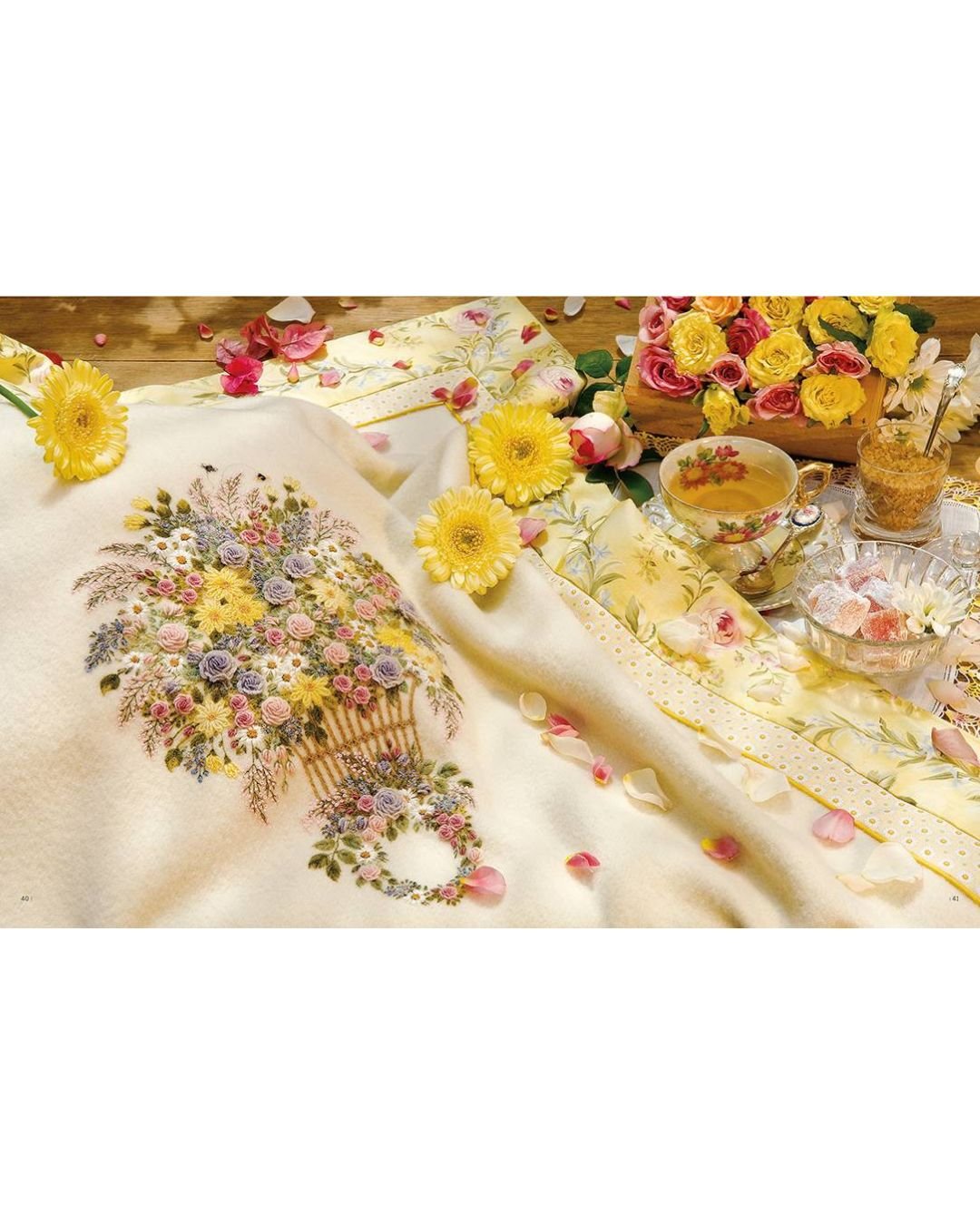 Inspirations: More Beautiful Embroidered Blankets - Image 4