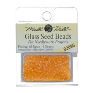 Mill Hill Beads: Glass Seed Beads - 02096 Orange