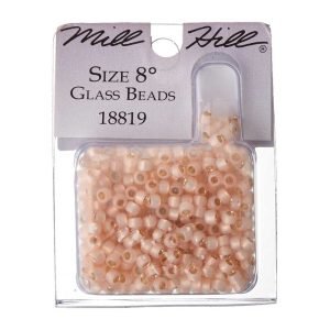 Mill Hill Beads: Size 8 Glass Beads - 18819 Opal Blush