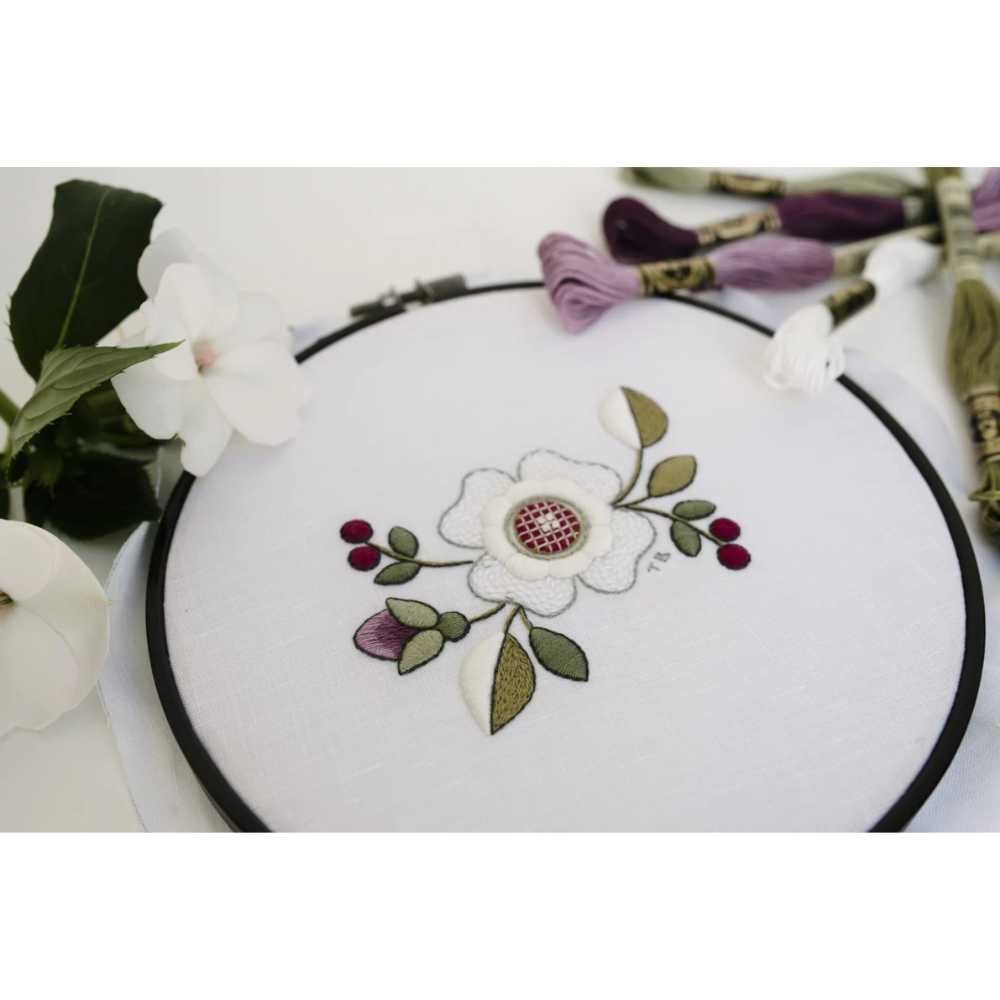 Search Press: Whitework Embroidery with Colour - An introduction - Image 6
