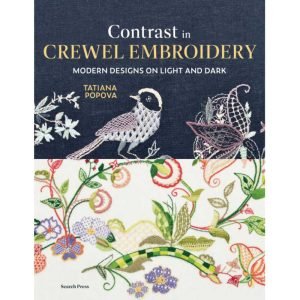 Search Press: Contrast in Crewel Embroidery