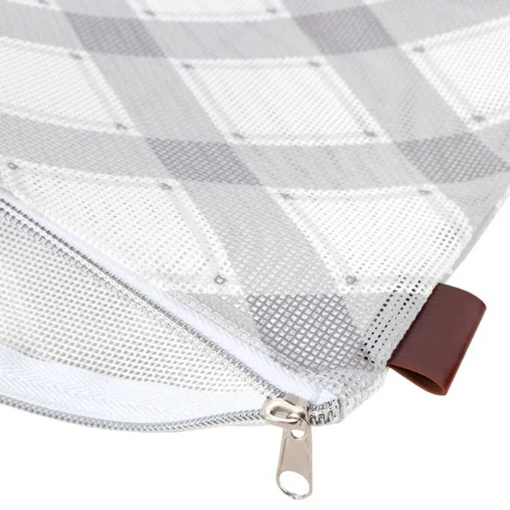 Its Sew Emma: Project Bag - Charcoal Mad for Plaid - Image 2