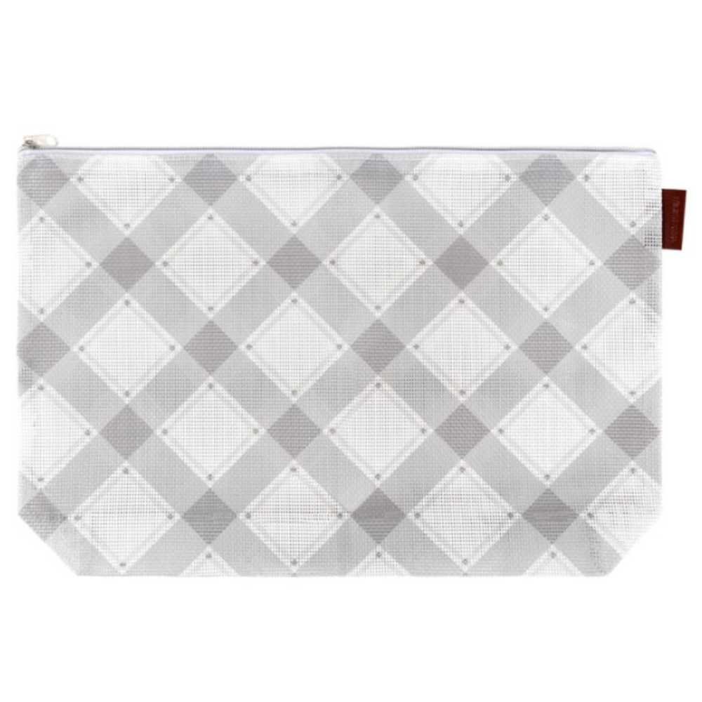 Its Sew Emma: Project Bag - Charcoal Mad for Plaid