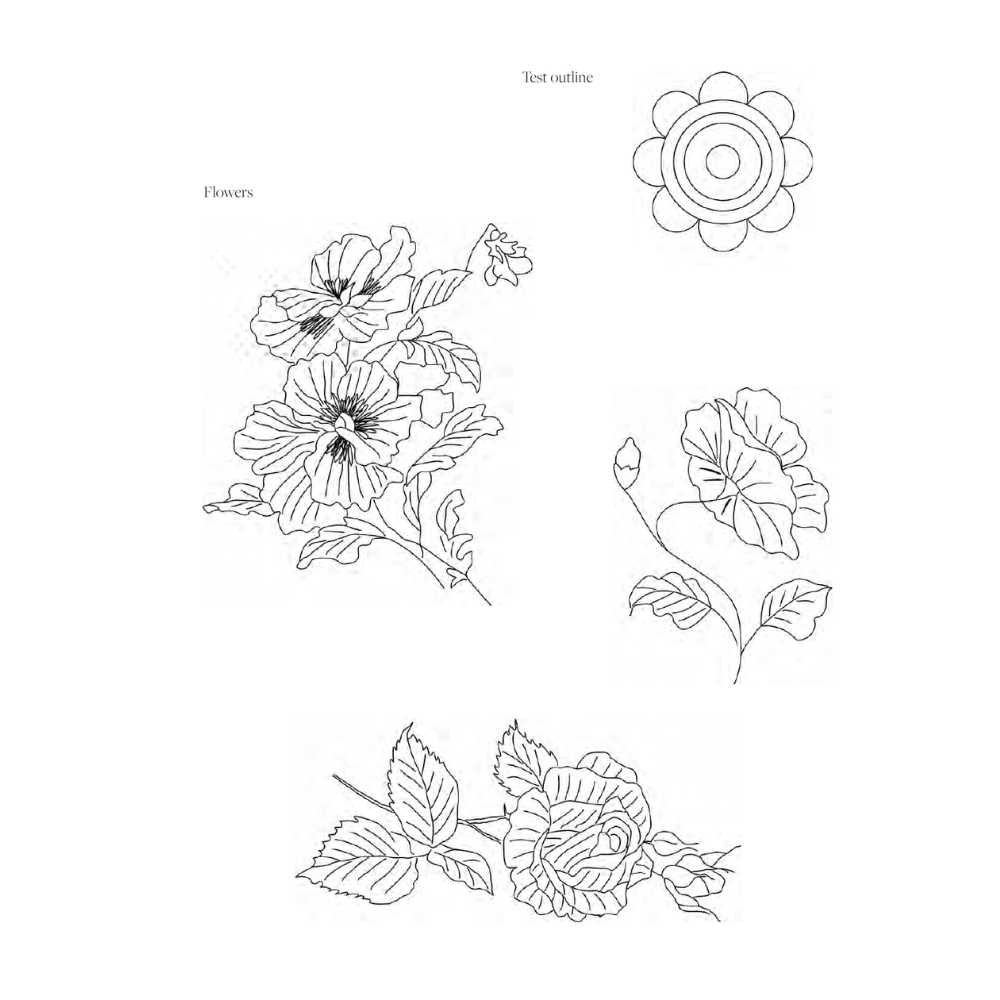 Search Press: Trish Burrs Nature Embroidery Transfers - Image 10