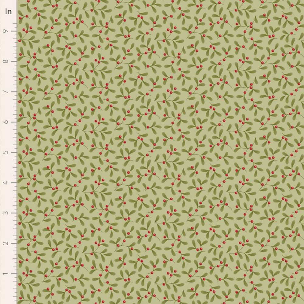 Tilda: Merry Little Christmas - Mistletoe Pistachio - Image 2