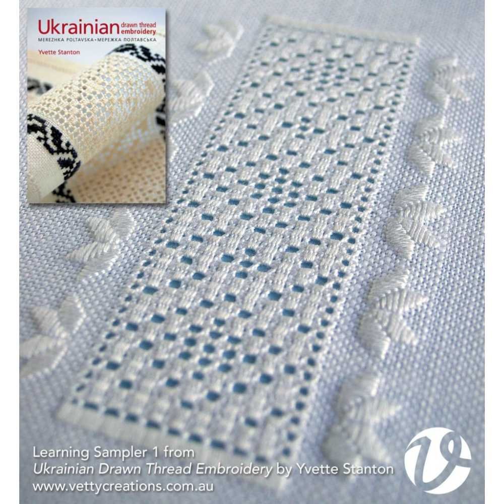 Vetty Creations: Ukrainian Drawn Thread Embroidery - Image 3