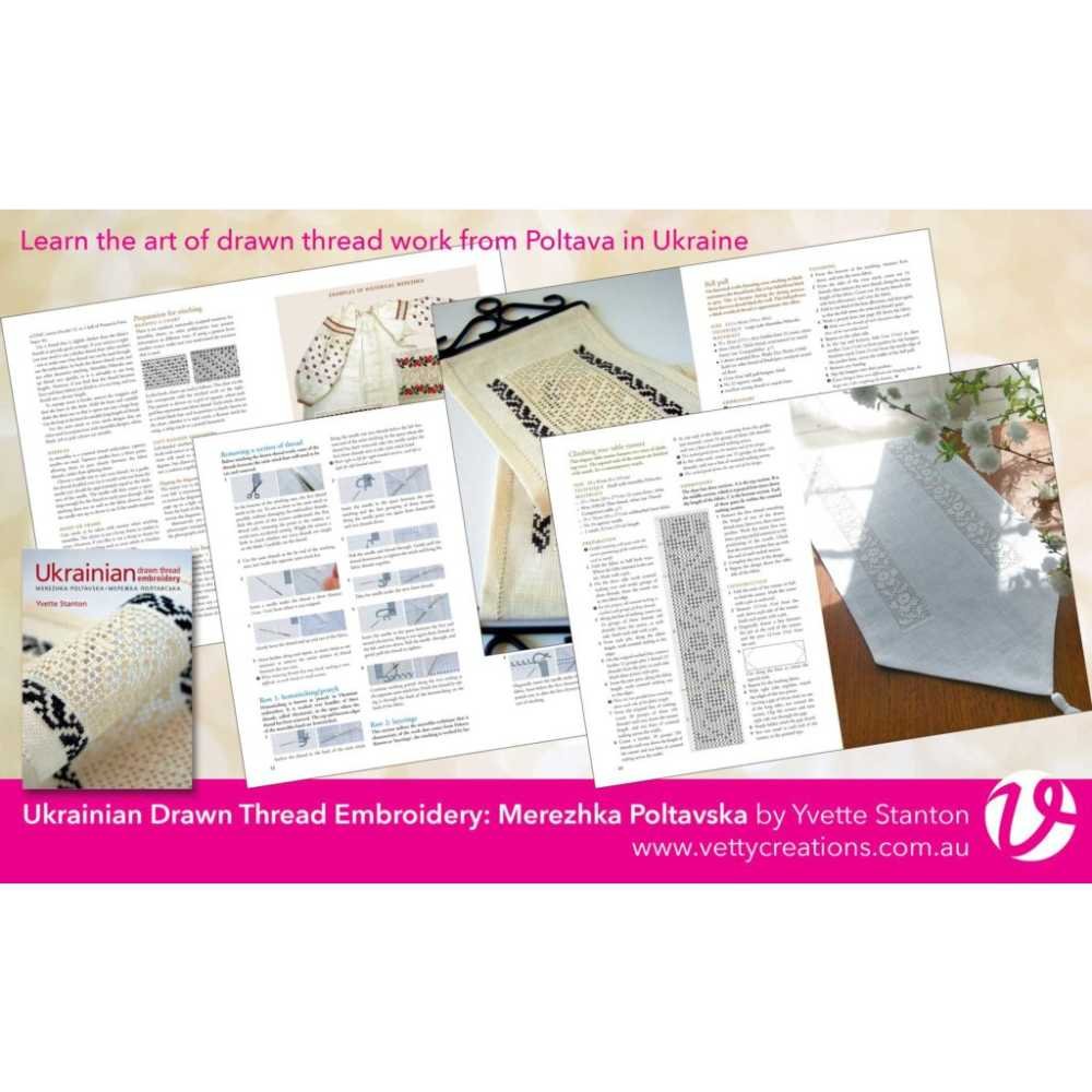 Vetty Creations: Ukrainian Drawn Thread Embroidery - Image 4