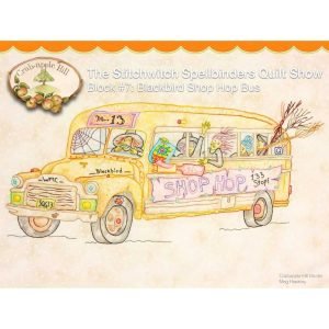 Crab.apple Hill Studio: Stitcheries - Blackbird Shop Hop Bus