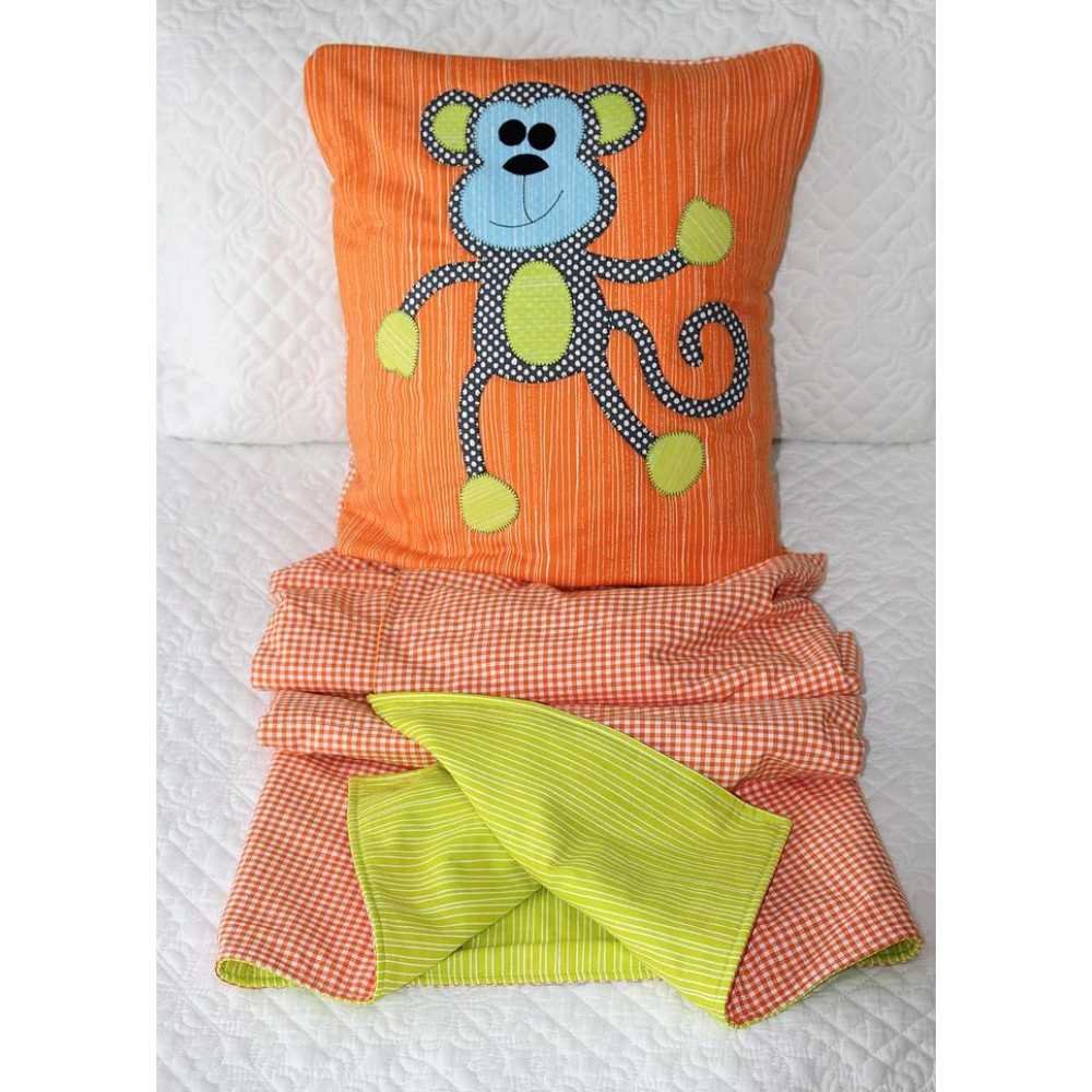 Monica Poole: Kiddies Quillow Pattern - Maurice the Monkey