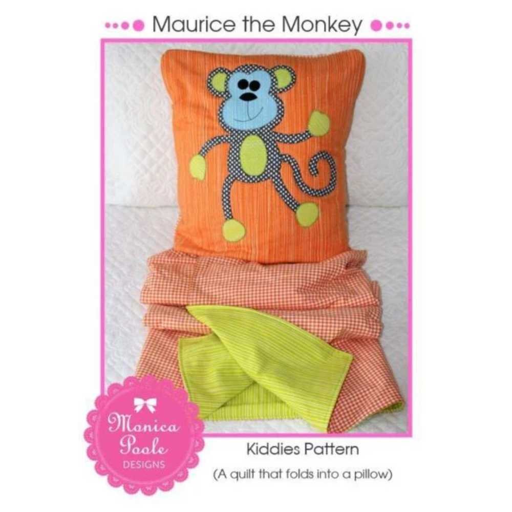 Monica Poole: Kiddies Quillow Pattern - Maurice the Monkey - Image 2