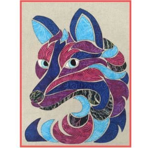 Pattern Poole: Applique Pattern - Wilder the Wolf