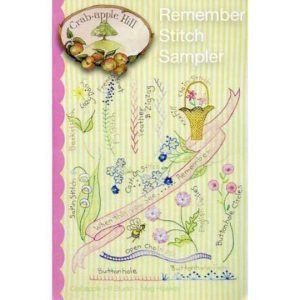 Crab.apple Hill Studio: Stitcheries - Remember Stitch Sampler