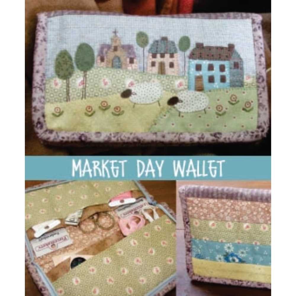 The Birdhouse Patchwork Designs: Bag Pattern - Market Day Wallet - Image 3