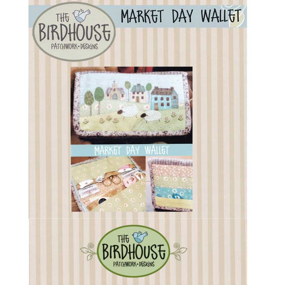 The Birdhouse Patchwork Designs: Bag Pattern - Market Day Wallet - Image 5