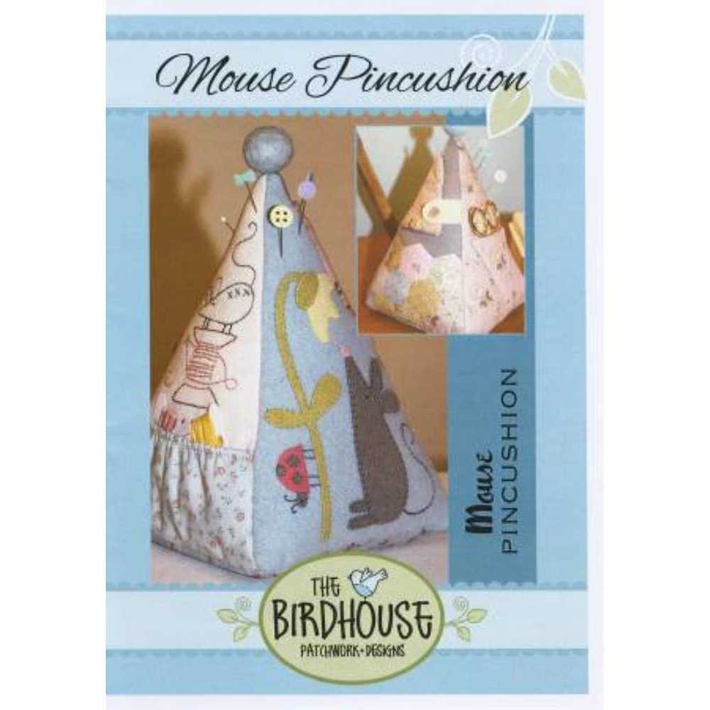 The Birdhouse Patchwork Designs: Pattern - Mouse Pincushion - Image 4