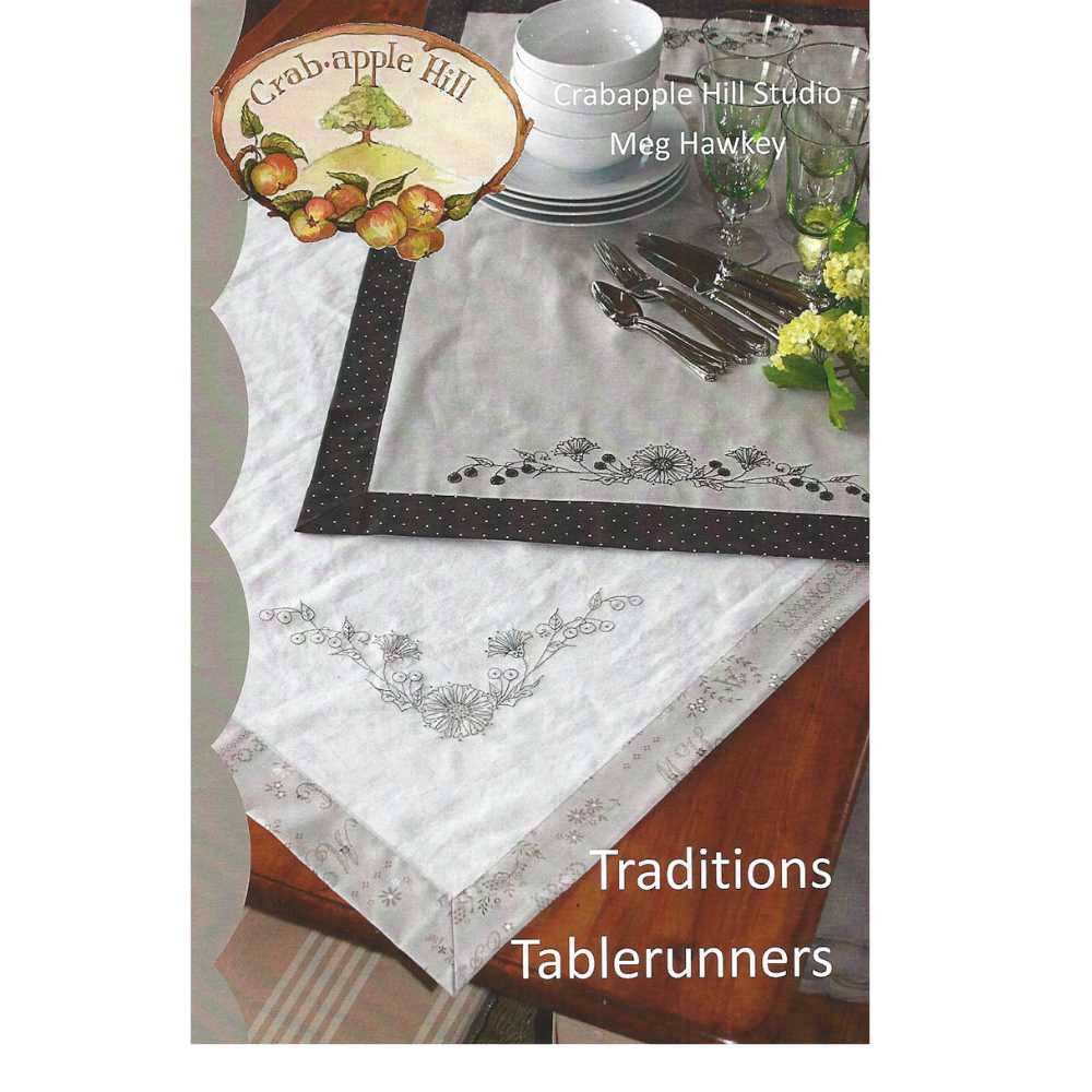 Crab.apple Hill Studio: Stitcheries - Traditions Tablerunners