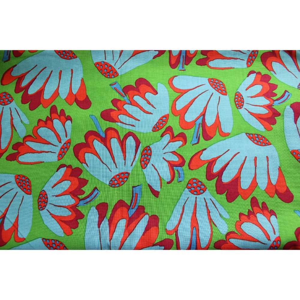 Kaffe Fassett: Fall Collective - Lazy Daisy - Green - Image 2