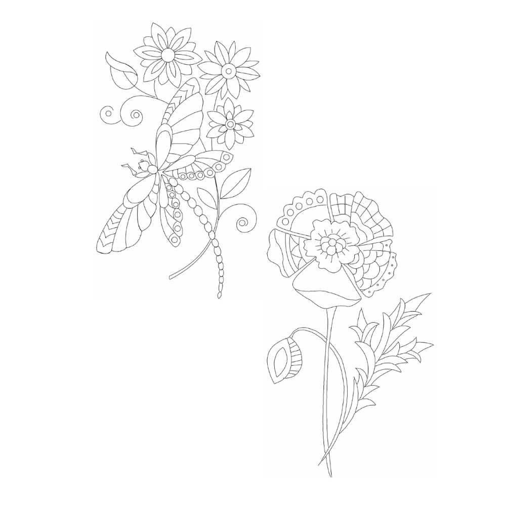 Search Press: Trish Burrs Embroidery Transfers - Image 15