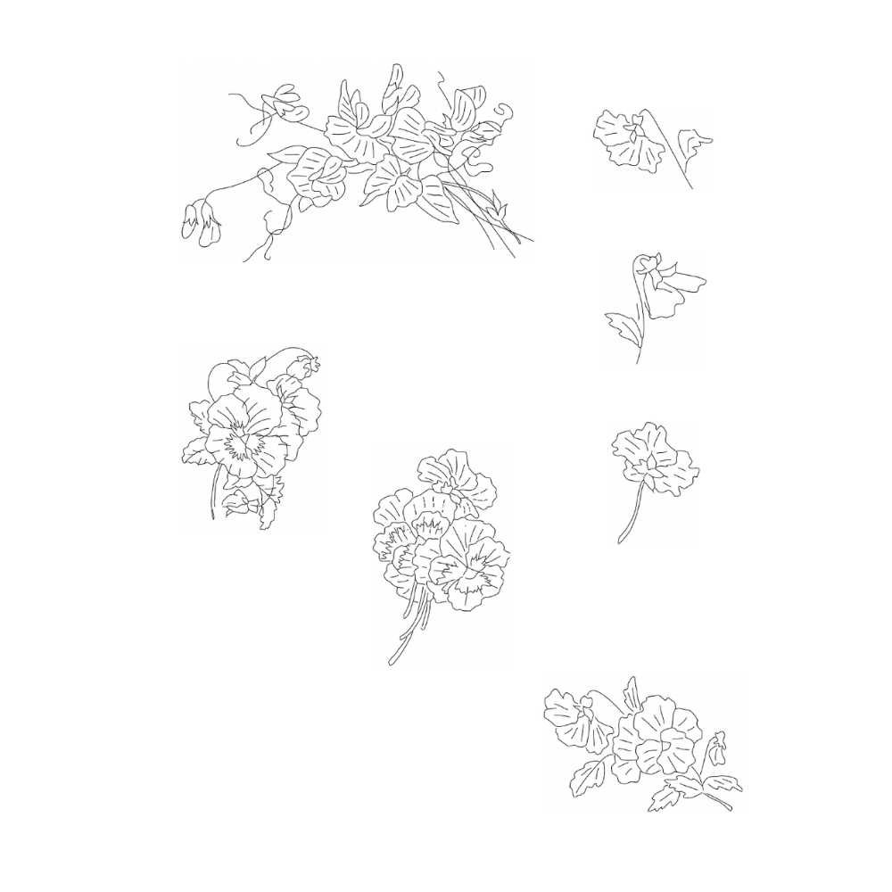 Search Press: Trish Burrs Embroidery Transfers - Image 17