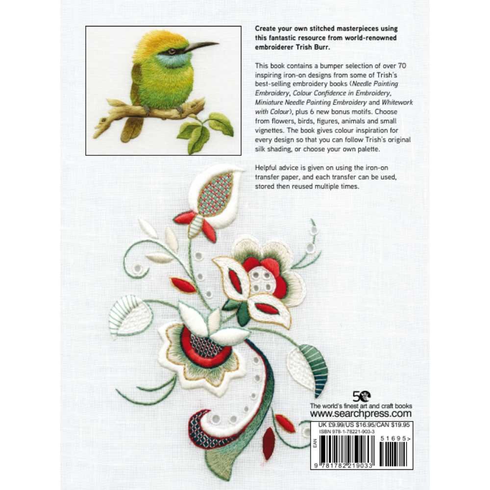 Search Press: Trish Burrs Embroidery Transfers - Image 18