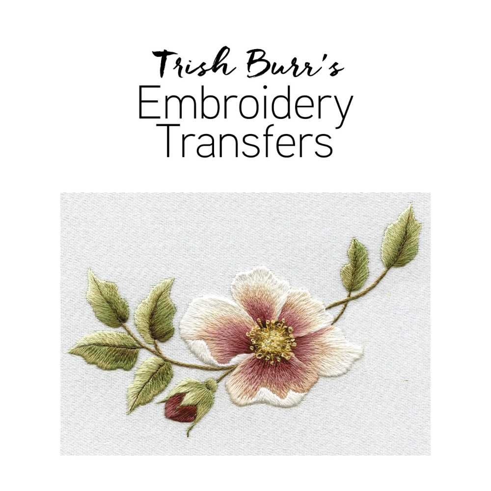Search Press: Trish Burrs Embroidery Transfers - Image 3