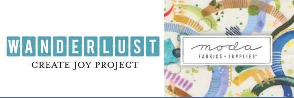 Wanderlust by Moda decoupage