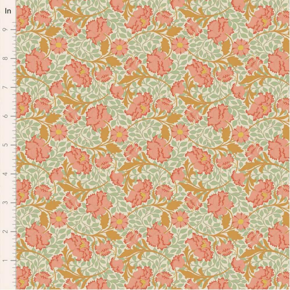 Tilda: Songbird - Floral Coral - Image 2