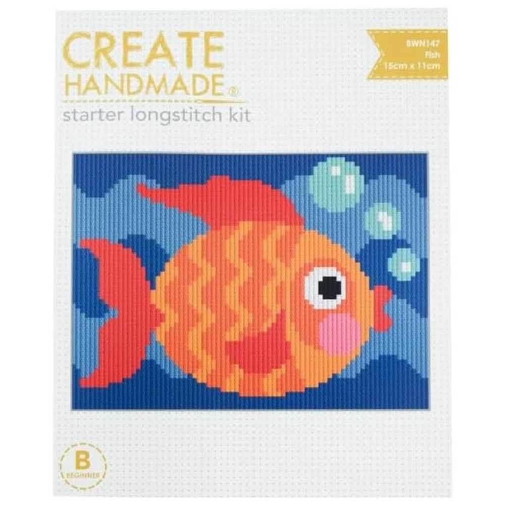 Create Handmade: Long Stitch - Fish - Image 3