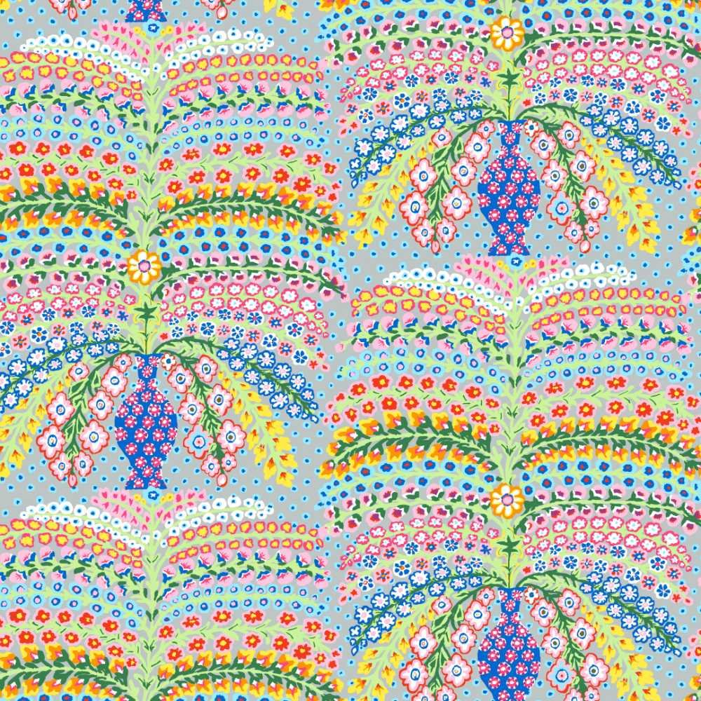 Kaffe Fassett: 85 & Fabulous - Persian Vase, Grey