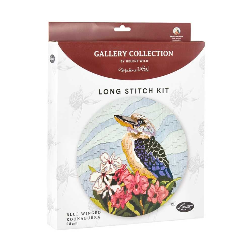 Leuts: Long Stitch - Blue Winged Kookaburra - Image 2