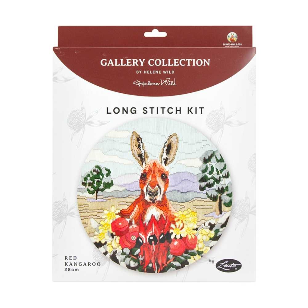 Leuts: Long Stitch - Red Kangaroo - Image 2
