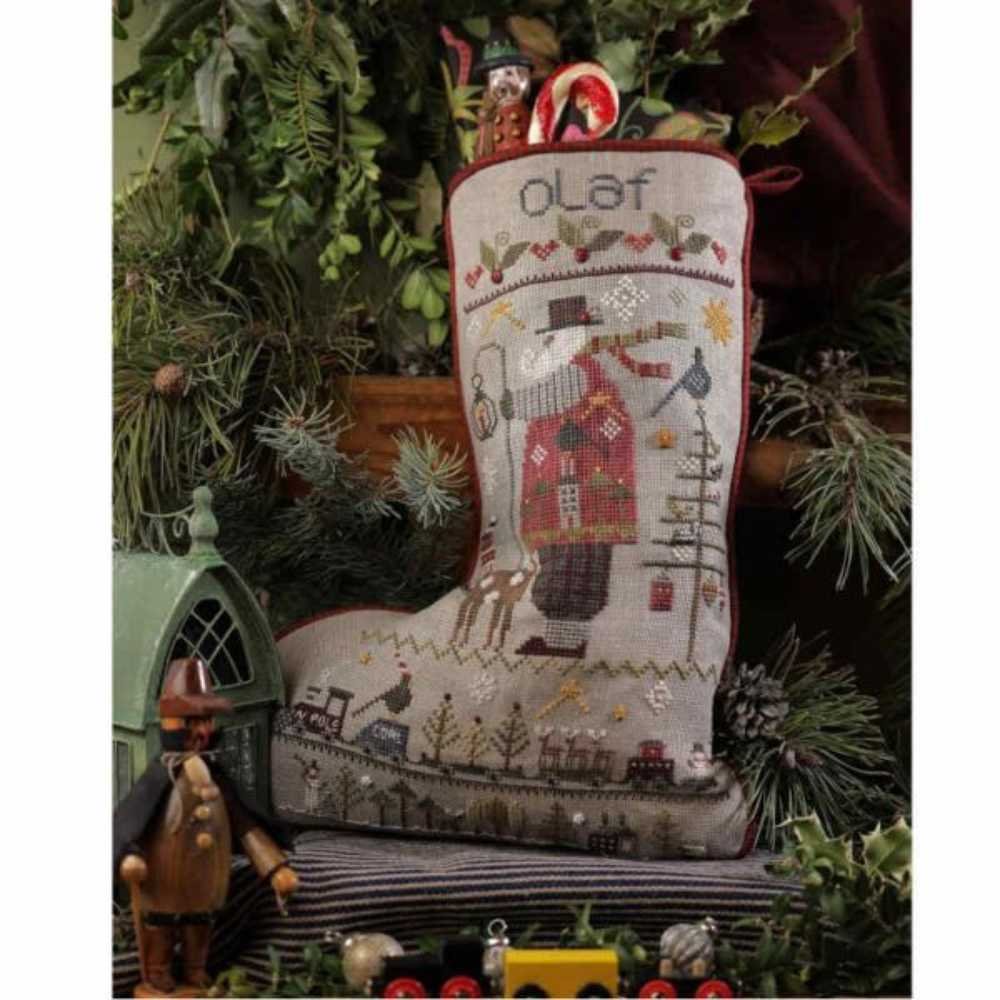 Shepherd's Bush: Counted Cross Stitch Stocking - Olaf's Charm Pack - Image 2