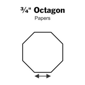 Blueberries Collective: Octagon ¾" - Papers