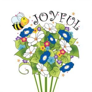 Jody Houghton Designs: Square Fabric Art Panels - Bee Joyful