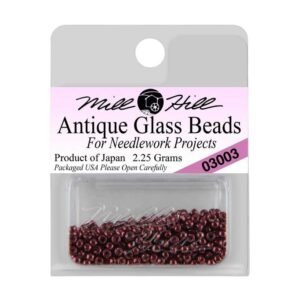 Mill Hill Beads: Antique Seed Beads - 03003 Ant. Cranberry