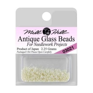 Mill Hill Beads: Antique Seed Beads - 03021 Royal Pearl