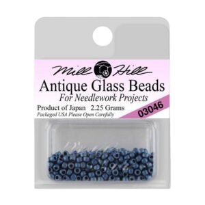 Mill Hill Beads: Antique Seed Beads - 03046 Matte Cadet Blue