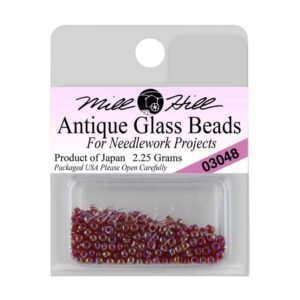 Mill Hill Beads: Antique Seed Beads - 03048 Cinnamon Red