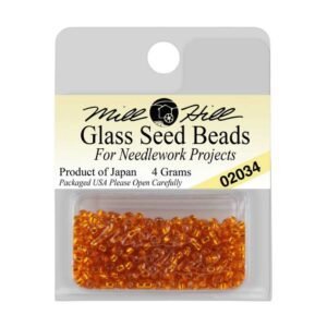 Mill Hill Beads: Glass Seed Beads - 02034 Autumn Flame